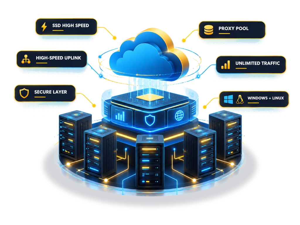 SkyXCloud High Performance Cloud VPS & Proxy Infrastructure